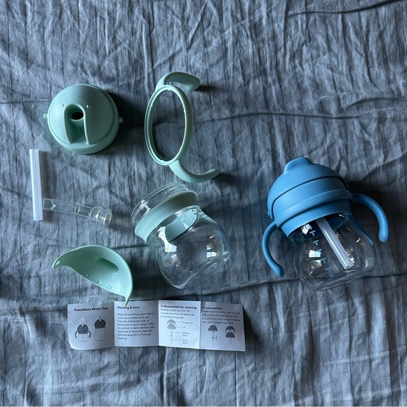 Oxo Kids Sippy Cup Set - Blue and Green - Picture 1 of 5